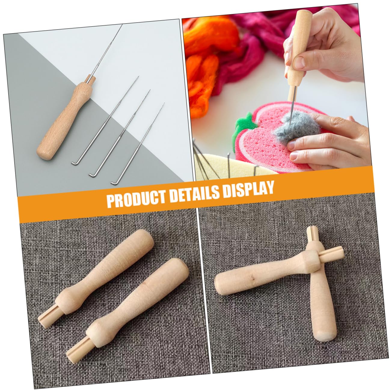 Amazon | フェルトツールハンドル 羊毛フェルト針ツール 交換用